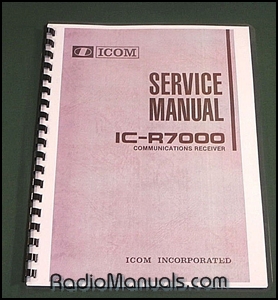 Icom IC-R7000 Service Manual Icom IC-R7000 Service Manual